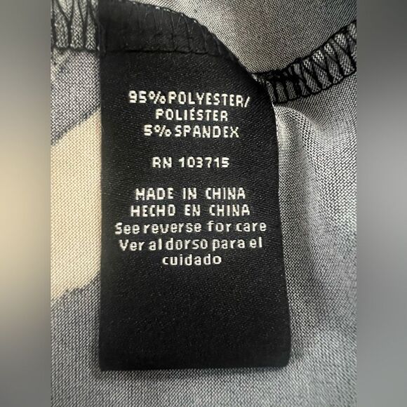 4/$25 Zac & Rachel pop over blouse size 2X floral long sleeve office casual New - Picture 7 of 9